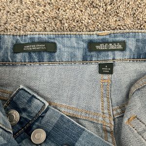 Target checkered jeans